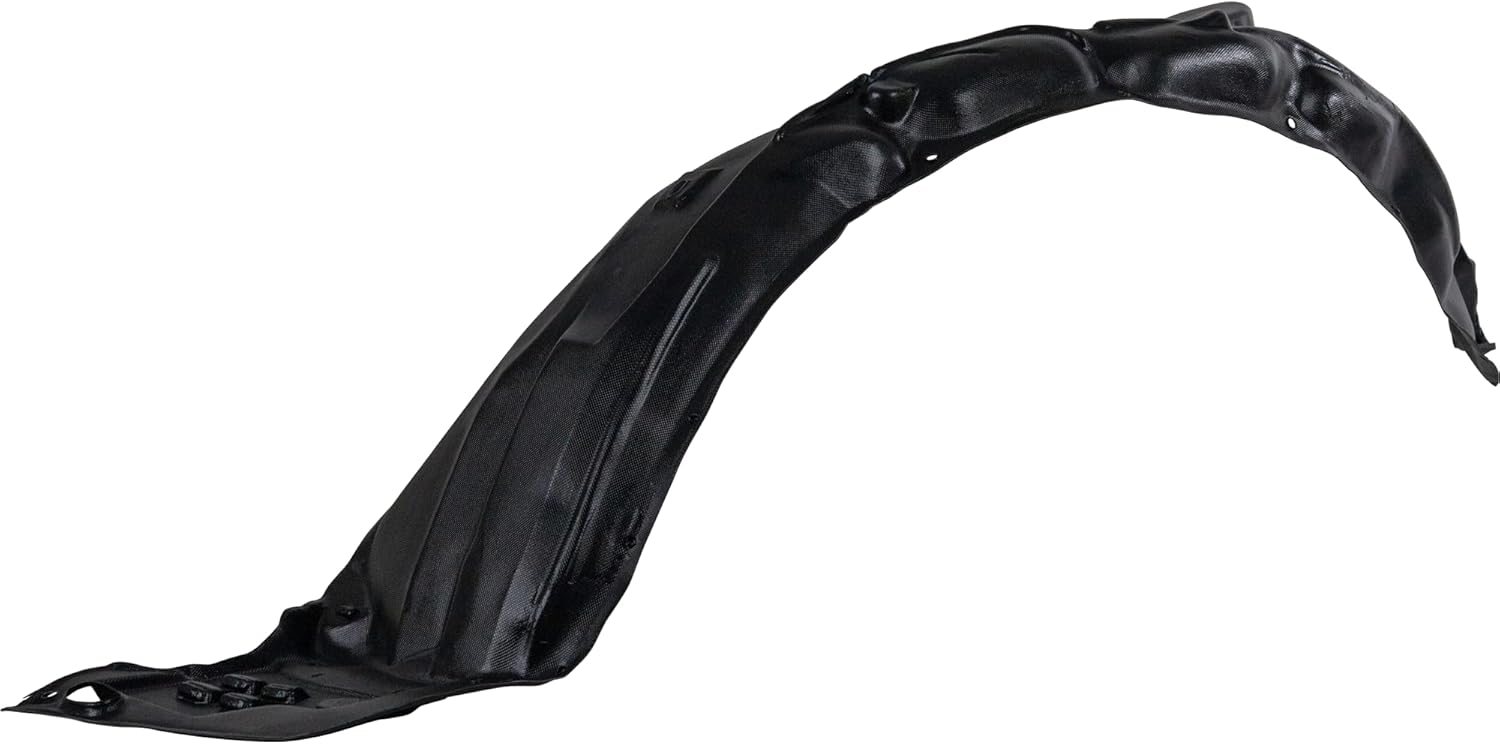 Evan Fischer Forro de guardabarros delantero del lado del conductor compatible con Honda Civic 2012-2015, Coupe Sedan HO1248142 HO1248166 HO1248167