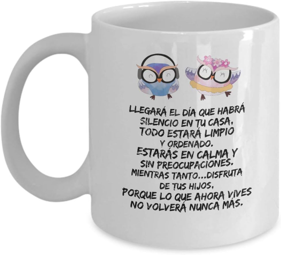 Regalo para mamá y papa  Taza de café para hijo oh hija  Regalo para navidad, graduados, profesionales y estudiantes  Vaso con afirmaciones positiv,