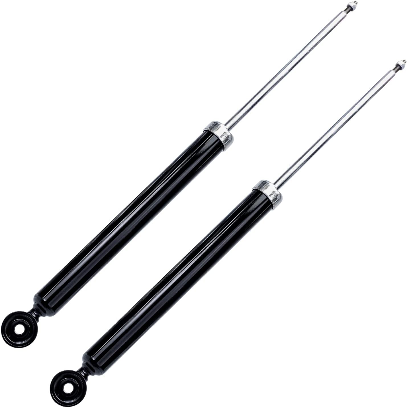 Detroit Axle – Amortiguadores traseros de 2 piezas para Ford Fiesta 11-19, Mazda 2 11-14, 2 amortiguadores 2011 2012 2013 2014 reemplazo
