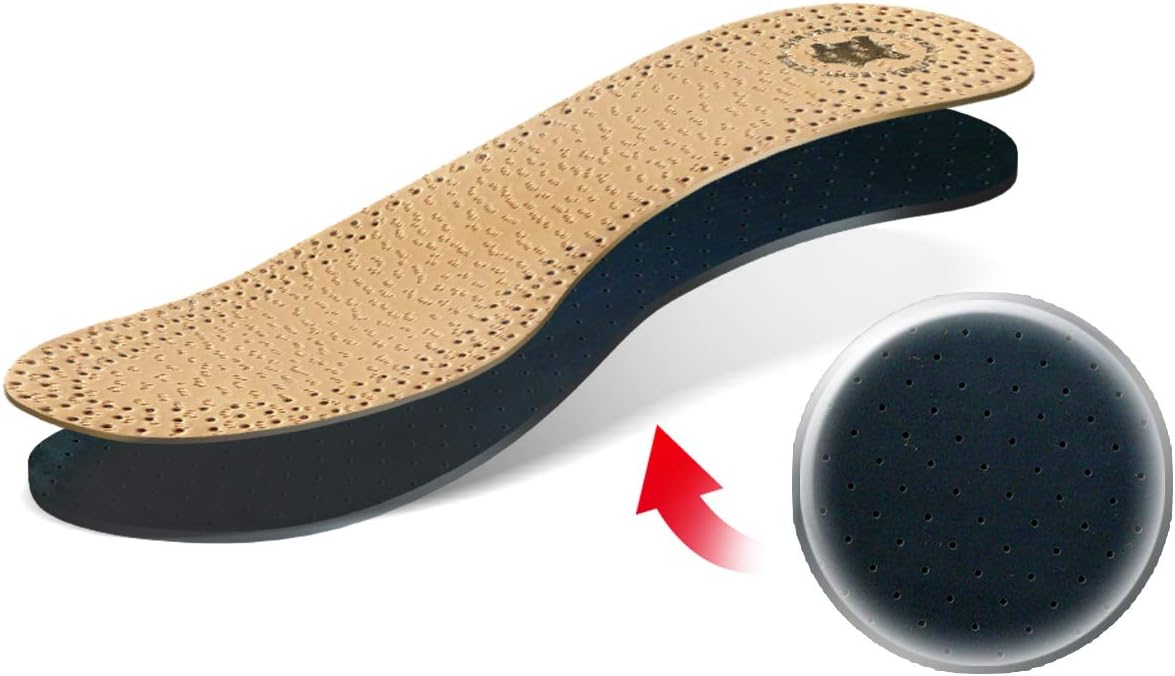 KAPS PECARI – Plantillas de zapatos de carbono, piel de oveja curtida vegetal con carbón activado, elegantes y cómodas (35 EURUS 4 mujeres)