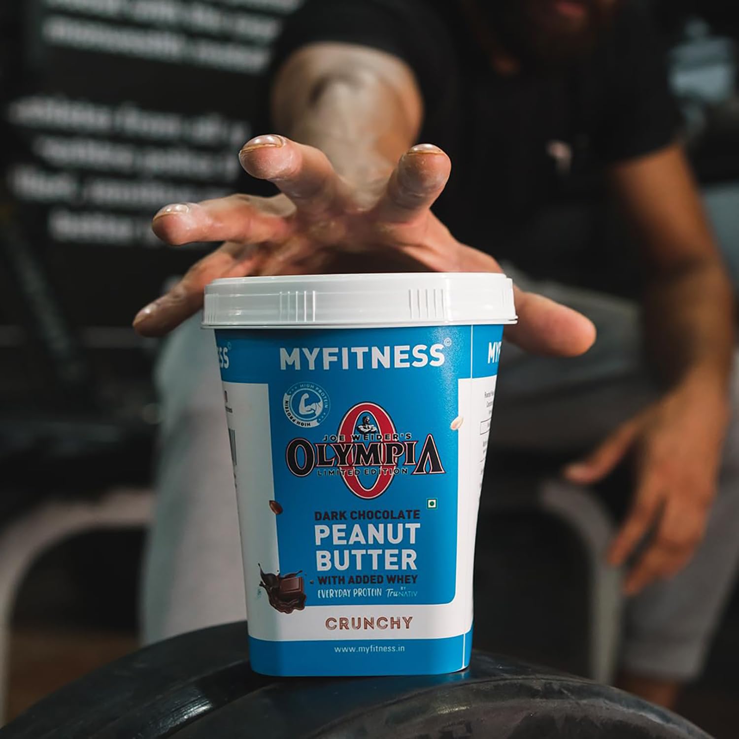 MYFITNESS Peanut Butter Chocolate Olympia Sin OMG Sin gluten, sin conservantes, todos los ingredientes naturales con alto contenido de proteínas,