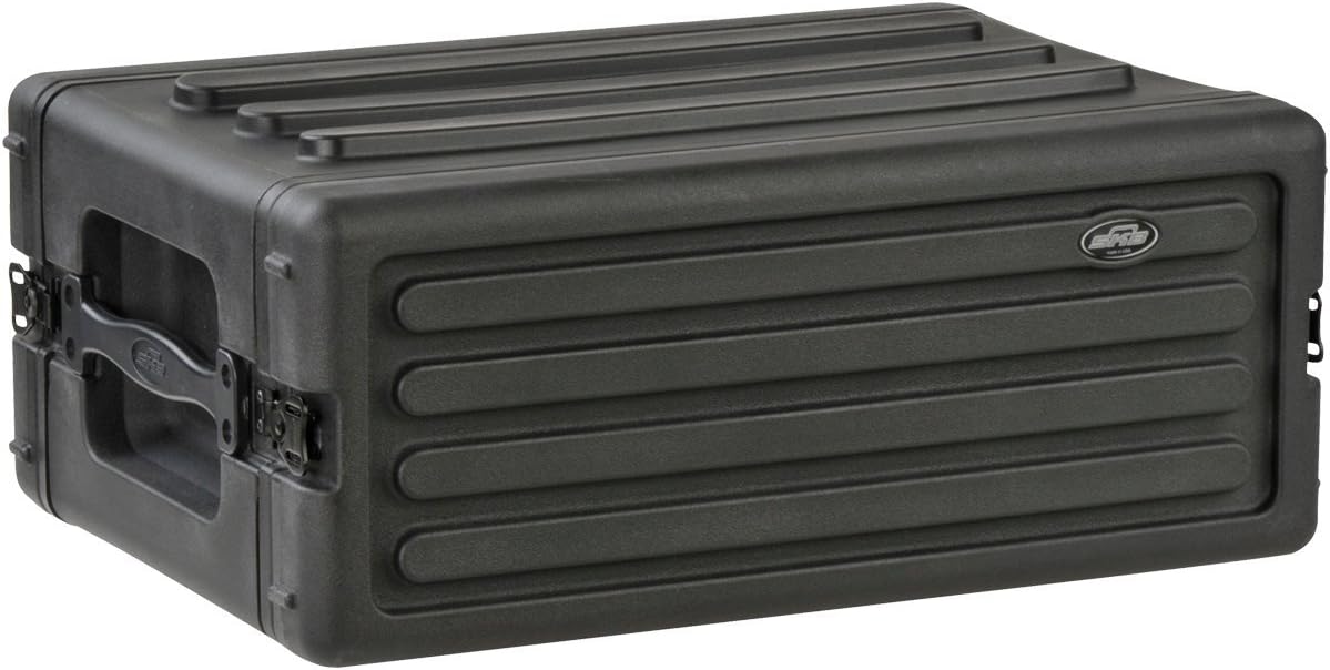 SKB Roto-Moldeado 4U Rack poco profundo (1SKB-R4S)