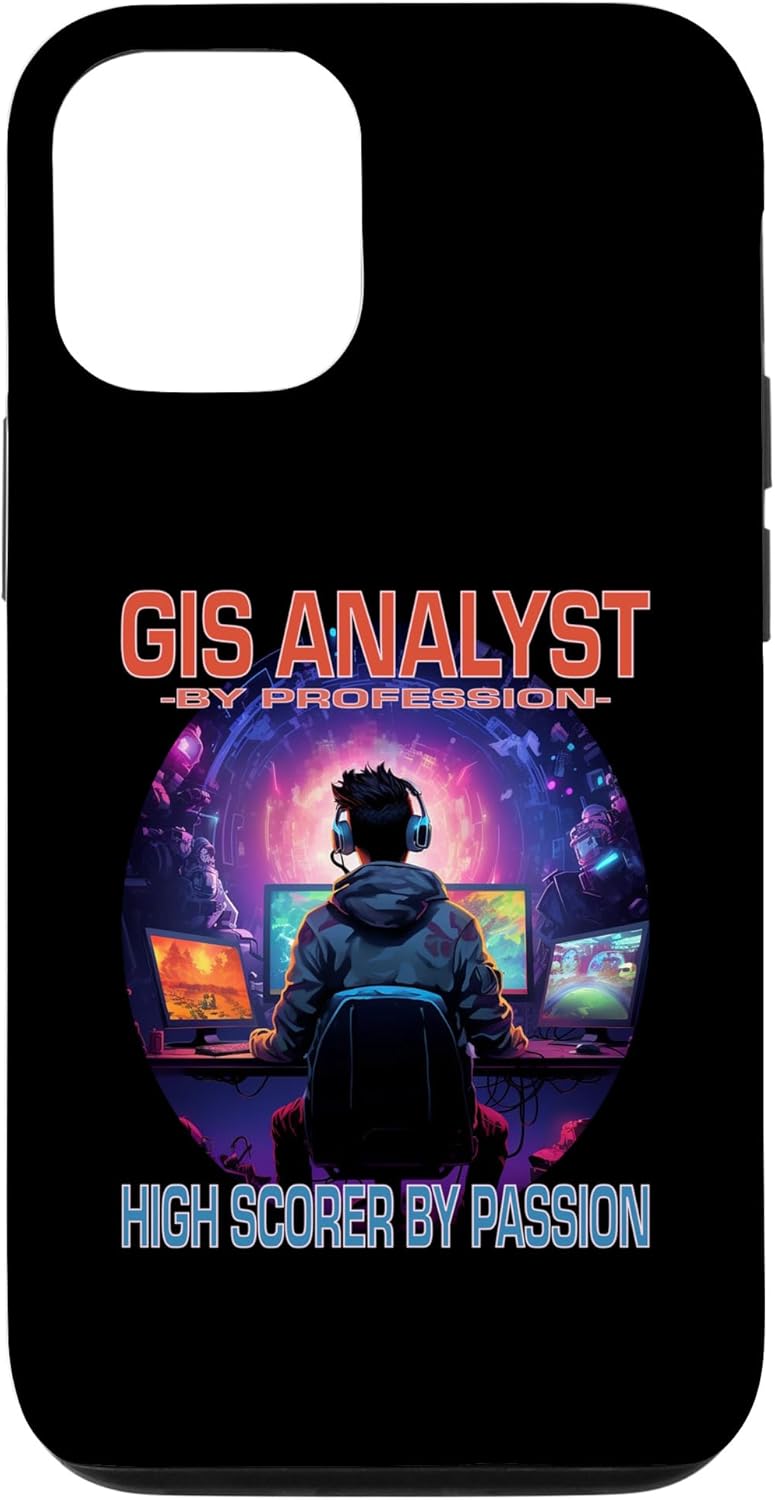 iPhone 13 GIS Analyst Funny Gamer – Fun Pun Gaming Case