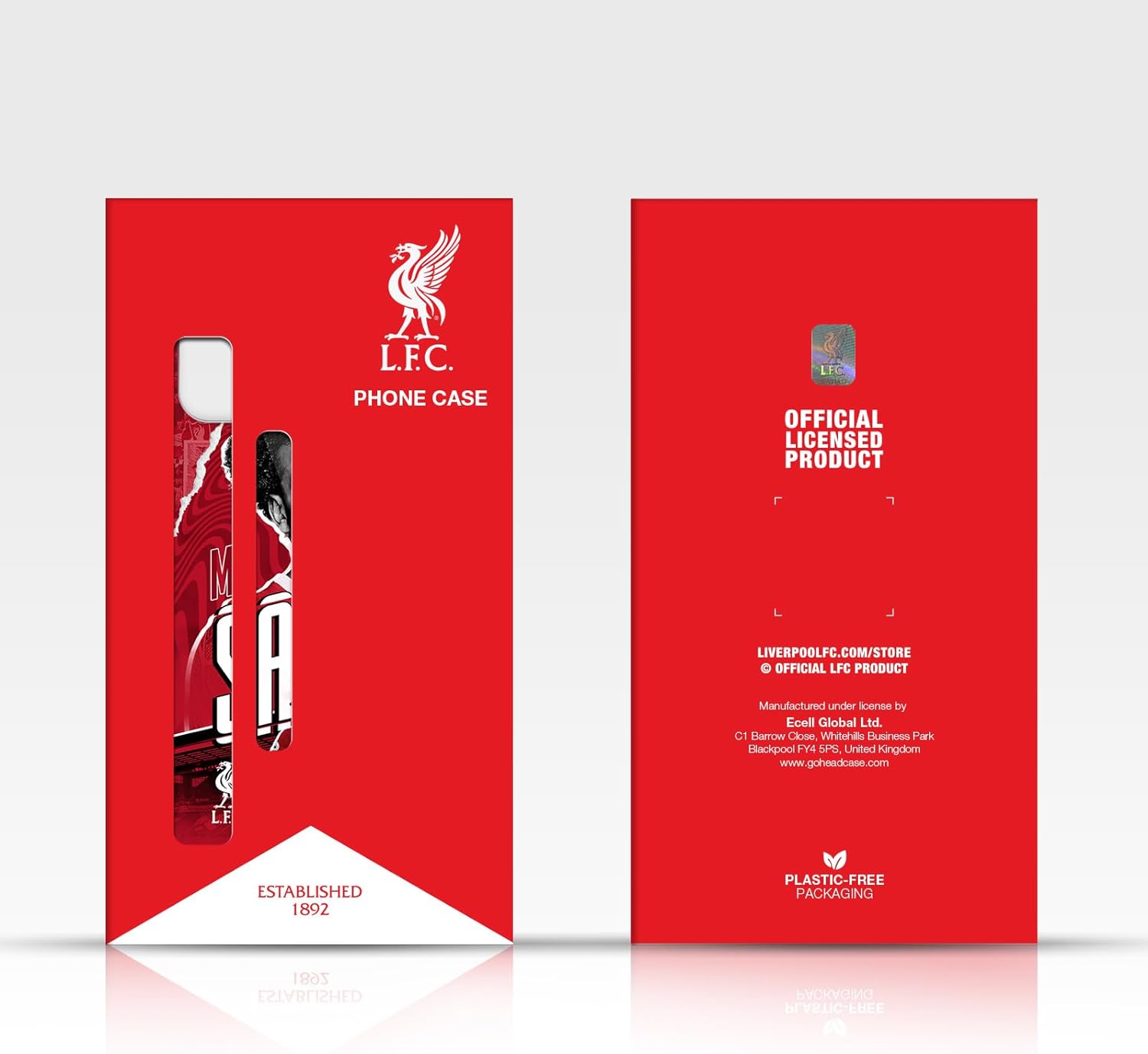 Head Case Designs Officially Licensed Liverpool Football Club Joe Gomez 202223 Players Home Kit Leather Book Wallet Case Cover Compatible with