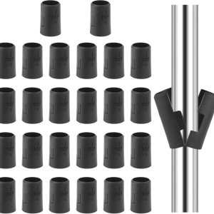 Paquete de 52 clips de bloqueo de estante de alambre para poste de 1 pulgada, clips de estante de alambre de reemplazo para sistema de estantería de Paquete de 52 clips de bloqueo de estante de alambre para poste de 1 pulgada, clips de estante de alambre de reemplazo para sistema de estantería de