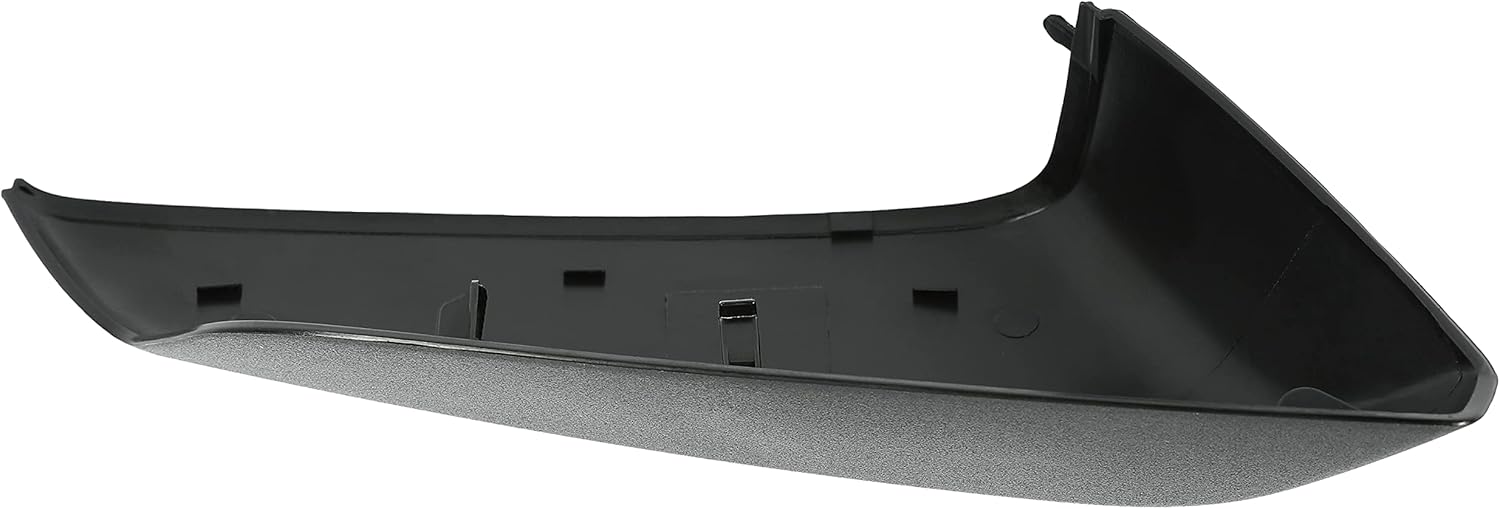 HECASA Cubierta de espejo compatible con Chevrolet Malibu 2016-2022, repuesto para 84026841 de plástico negro lado del conductor