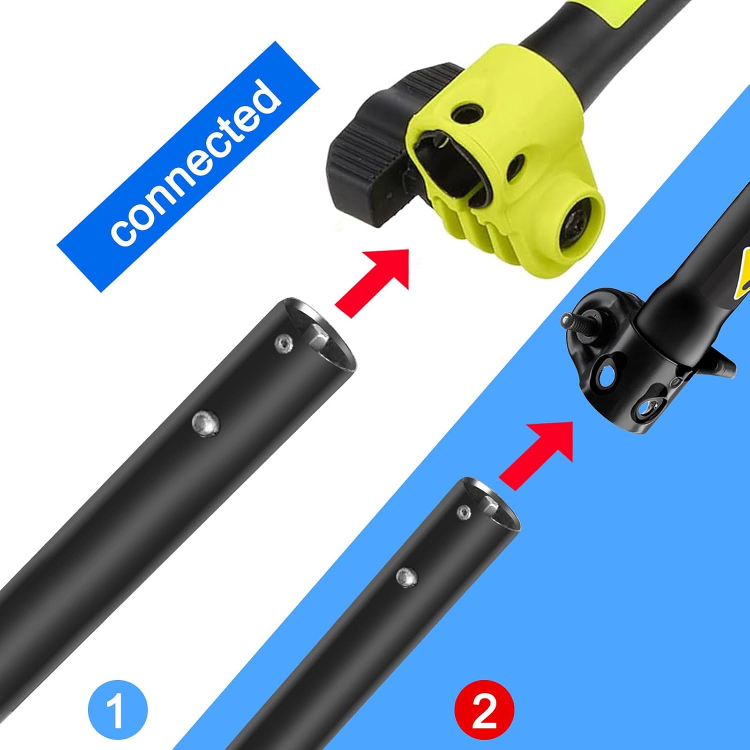 Reemplazo RYSST44, AS720, accesorio de recortadora de eje flexible para recortadora TrimmerPlus, MTD, Worx Ryobi y Homelite Hus 128LD y