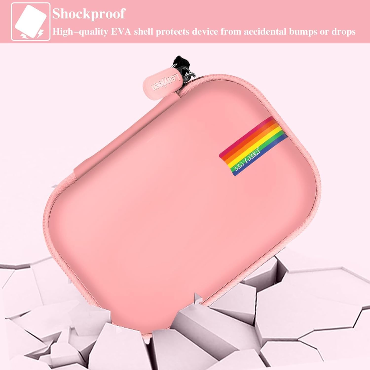 Leayjeen Funda para cámara infantil compatible con GoopowCIMELRGKTZXinbeiyaArtCWKGofunly y más juguetes, cámara digital, cámara de video y
