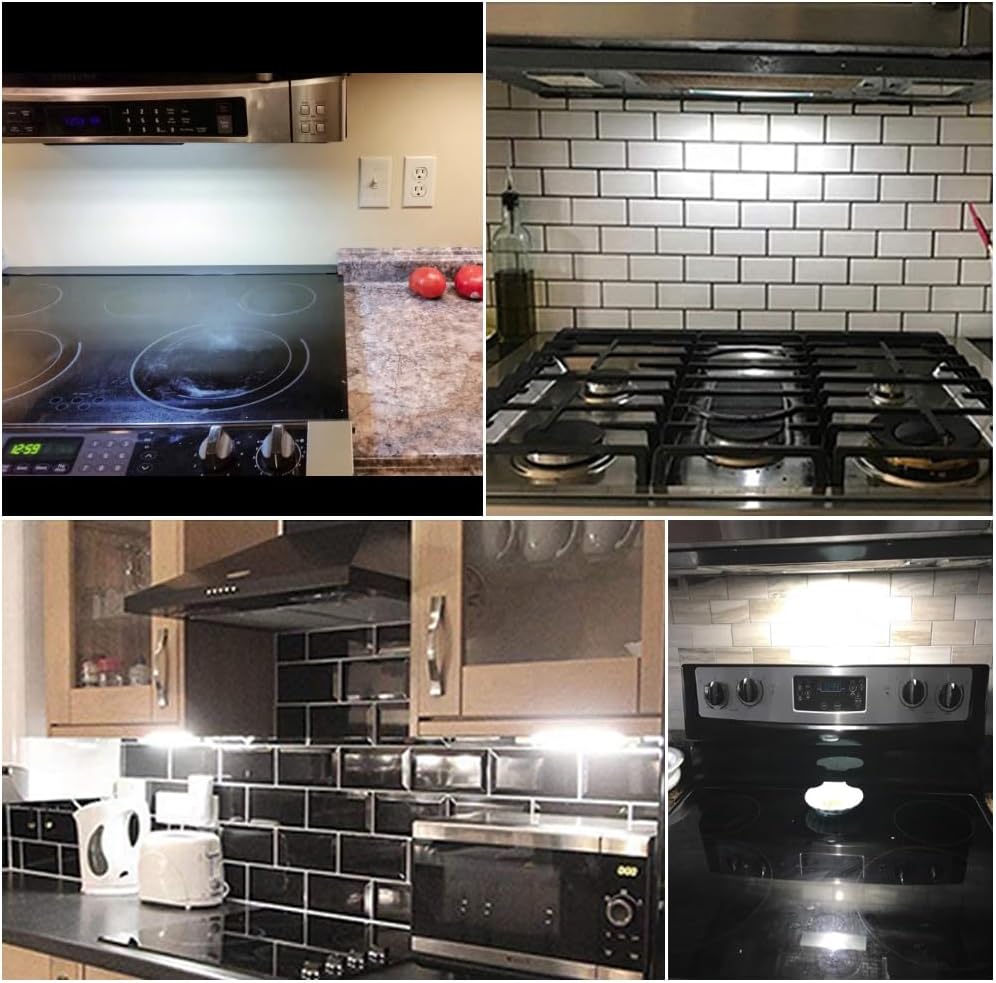 Bombillas LED E17 de 6 W para microondas, reemplaza la bombilla halógena de 125 V 40 W para Whirlpool GE sobre la estufa, campana extractora,