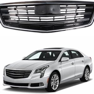 Repuesto para Cadillac XTS 2018 2019 Rejilla de malla frontal con marco cromado sin emblema Repuesto para Cadillac XTS 2018 2019 Rejilla de malla frontal con marco cromado sin emblema