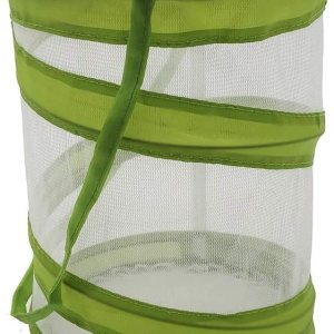 Mini jaula de malla para insectos y hábitat de mariposas y orugas, terrario de insectos emergente de 5.5 x 7 pulgadas de alto para niños Mini jaula de malla para insectos y hábitat de mariposas y orugas, terrario de insectos emergente de 5.5 x 7 pulgadas de alto para niños