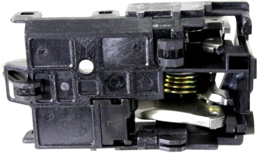 KarParts360 Para Nissan Maxima Manija De Puerta Interior Delantera O Trasera, Lado Del Conductor Pintado Plata 2002 2003  Con Botón De Bloqueo De