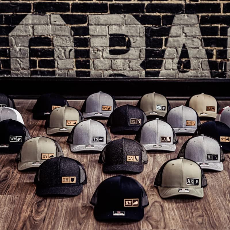 Sombrero de parche negro de Texas Homegrown