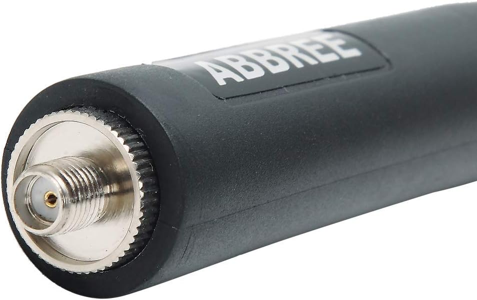 ABBREE Plegable CS Tactical SMA-hembra conector doble banda VHF UHF 144430Mhz antena para Baofeng UV-9R UV-9R Plus UV-9R PRO UV-9G UV-82WP UV-XR
