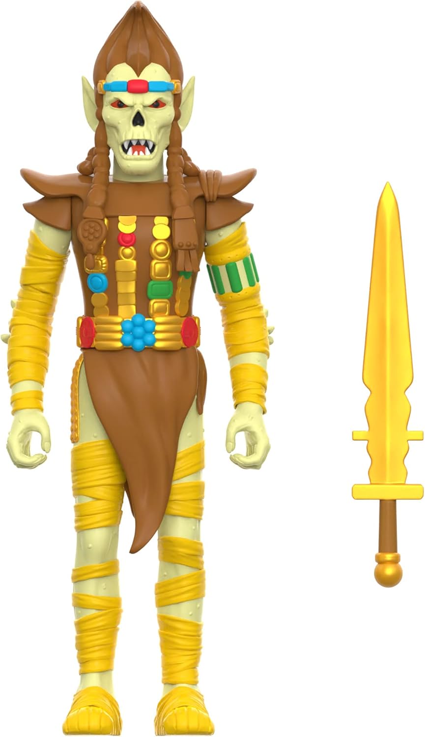 Super7 Dungeons & Dragons Githyanki – Figura de acción de Calabozos y Dragones de 3.75 pulgadas con accesorio, coleccionables vintage y juguetes