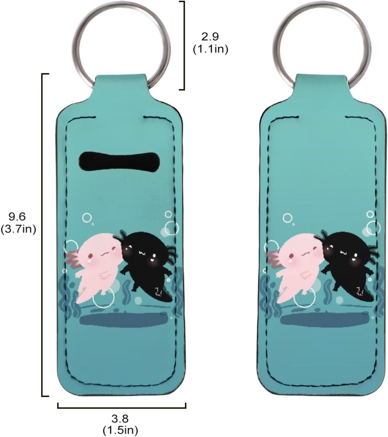 doginthehole Chapstick – Llavero con clip y funda de neopreno para bálsamo labial