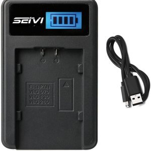 Cargador de batería para Panasonic DMW-BLA13, DMW-BLA13E, DMW-BLA13PP Cargador de batería para Panasonic DMW-BLA13, DMW-BLA13E, DMW-BLA13PP