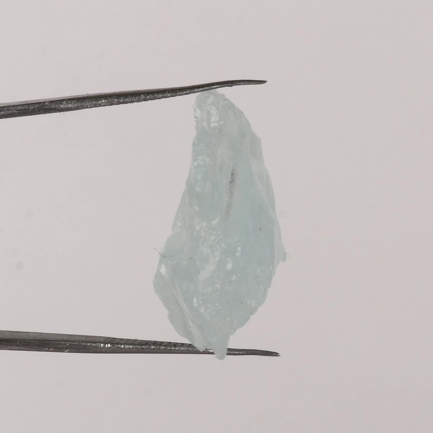 GEMHUB 24.4 CT Natural Reiki Healing Rough Aqua Sky Aquamarine Gemstone for Crystal Therapy, Chakra Balancing, Meditation, Tumbling