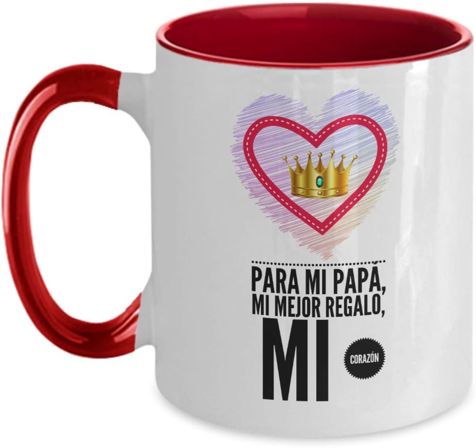 Regalos para papa en su dia  Dia del padre  Regalo para papi, abuelos, father’s day  mejor padre  Mug regalo  Te quiero papa  Mejor papa regalos