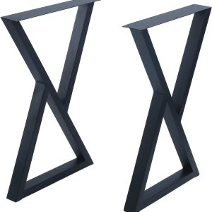 MBQQ 2 patas de muebles rústicas con forma de triángulo, patas de escritorio de metal resistente, patas de mesa de comedor, patas de banco de hierro MBQQ 2 patas de muebles rústicas con forma de triángulo, patas de escritorio de metal resistente, patas de mesa de comedor, patas de banco de hierro