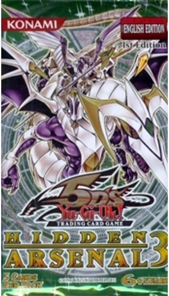 Konami Yu-Gi-Oh Hidden Arsenal 3 Booster Pack