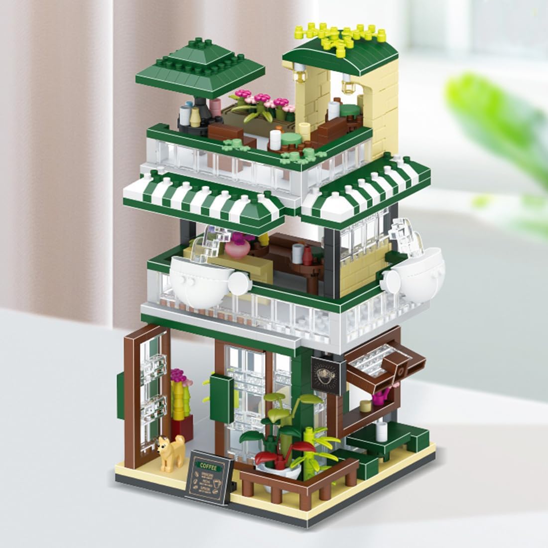 Mini juguetes de bloques de construcción de casa, más de 1000 piezas de bloques de construcción en miniatura para adultos y niños mayores de 14