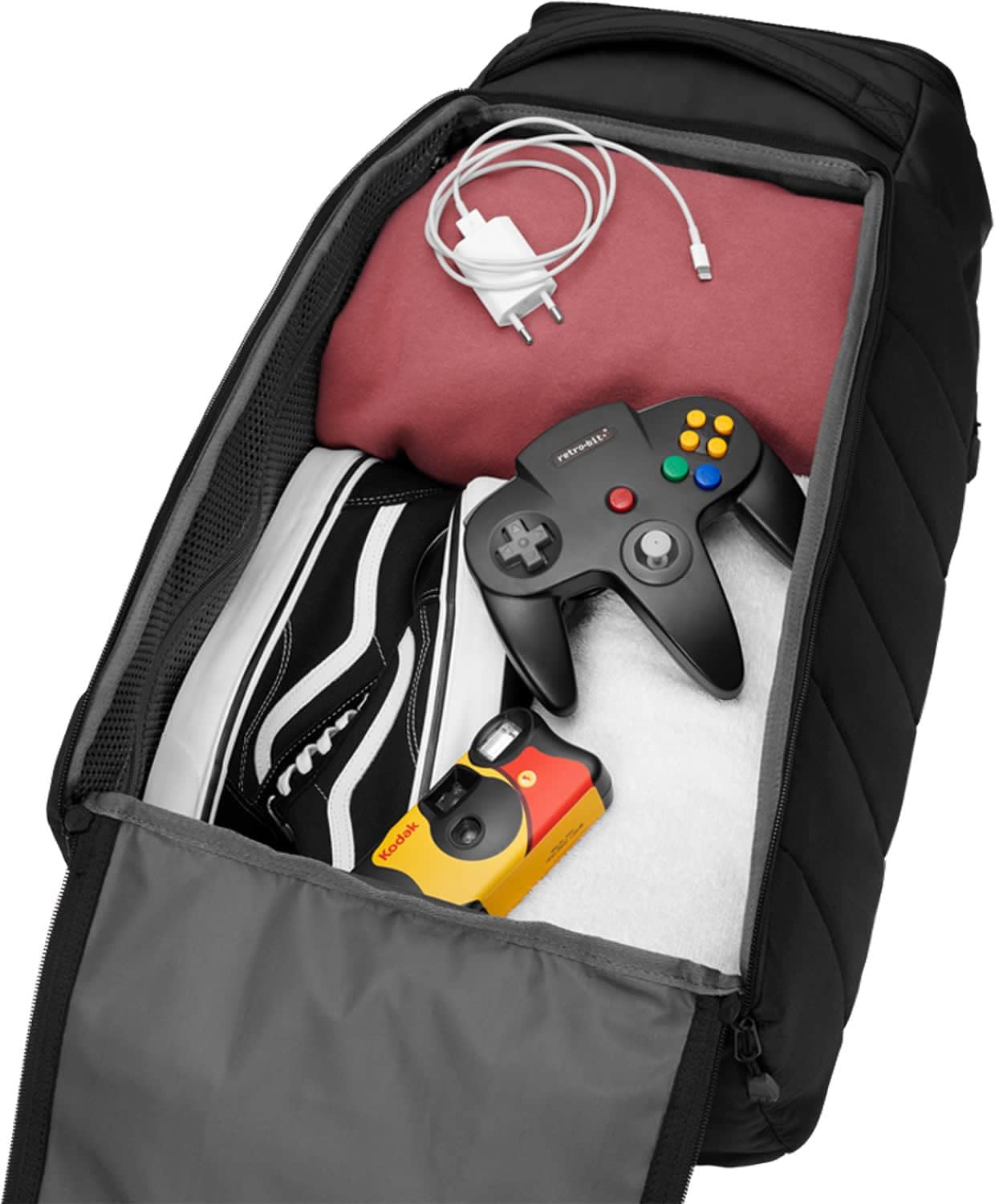 Db Journey The Hugger – Mochila de viaje ligera y duradera, Negro (black Out), Moderno