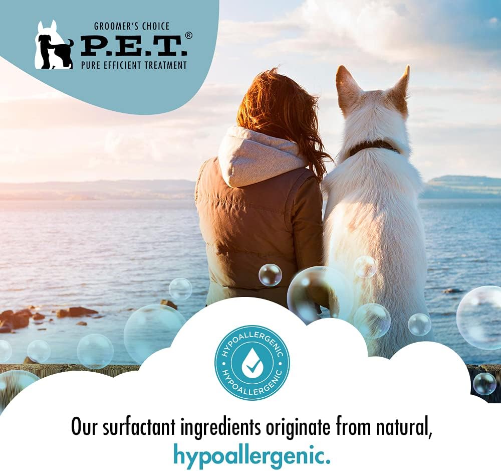 P.E.T. Pure Efficient Treatment Baby Mild – Acondicionador de melón de pepino para cachorros y gatitos, 16 onzas líquidas, ecológico, sin parabenos