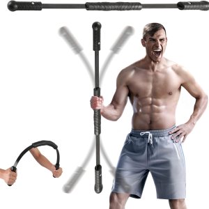 Barra elástica de fitness para entrenamiento de fuerza muscular, equipo de fitness, barra de brazo adecuada para tu entrenamiento en casa Barra elástica de fitness para entrenamiento de fuerza muscular, equipo de fitness, barra de brazo adecuada para tu entrenamiento en casa