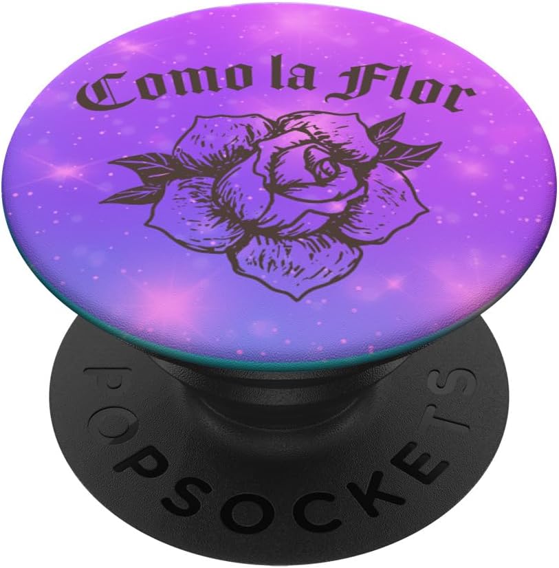 Latina Latinx Mejor Regalo Como La Flor Pink Galaxy PopSockets PopGrip Agarre intercambiable para teléfonos y tabletas PopSockets Estándar PopGrip