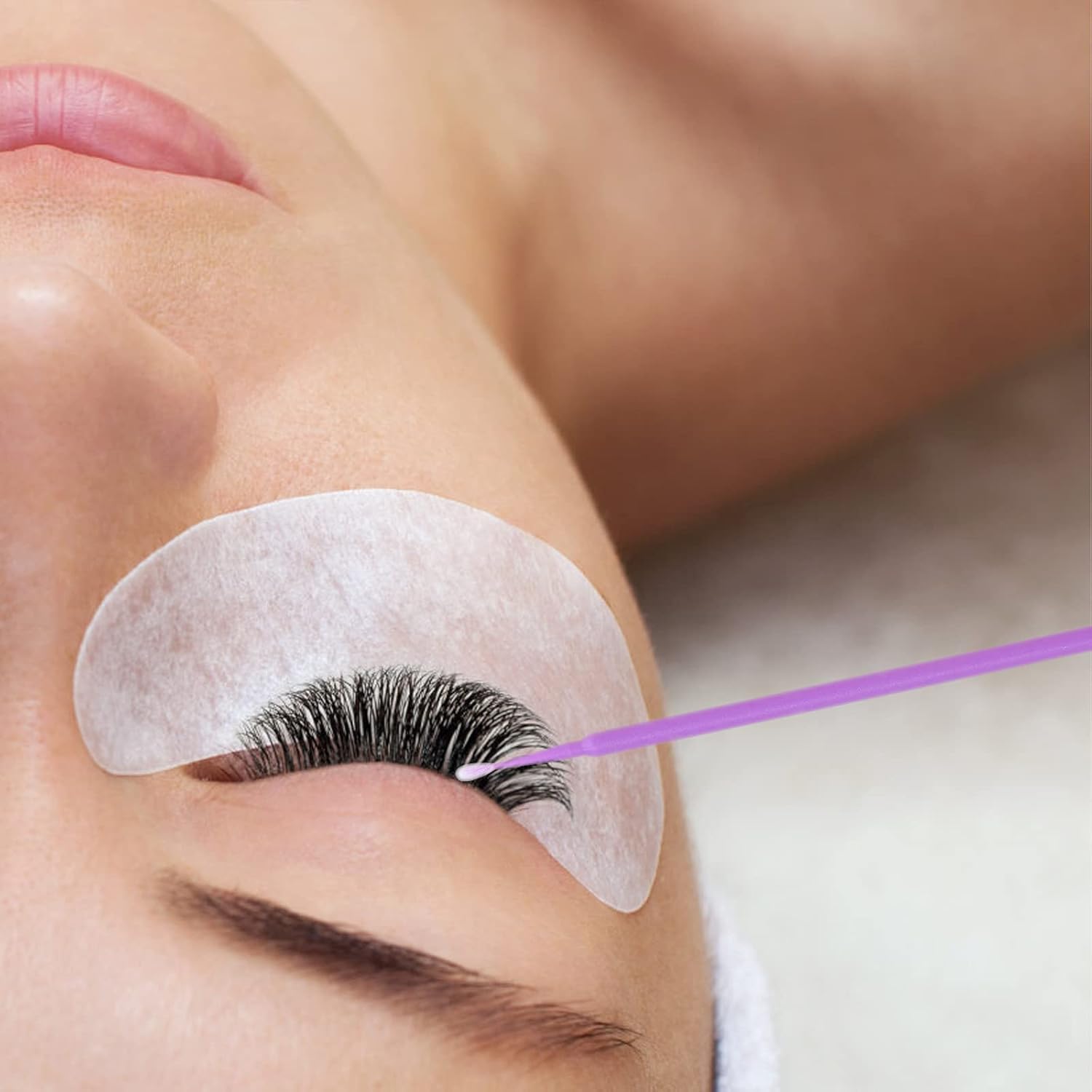 1000 microaplicadores desechables para extensiones de pestañas, aplicadores dentales, aplicadores de micro hisopos, aplicadores de micro pestañas,