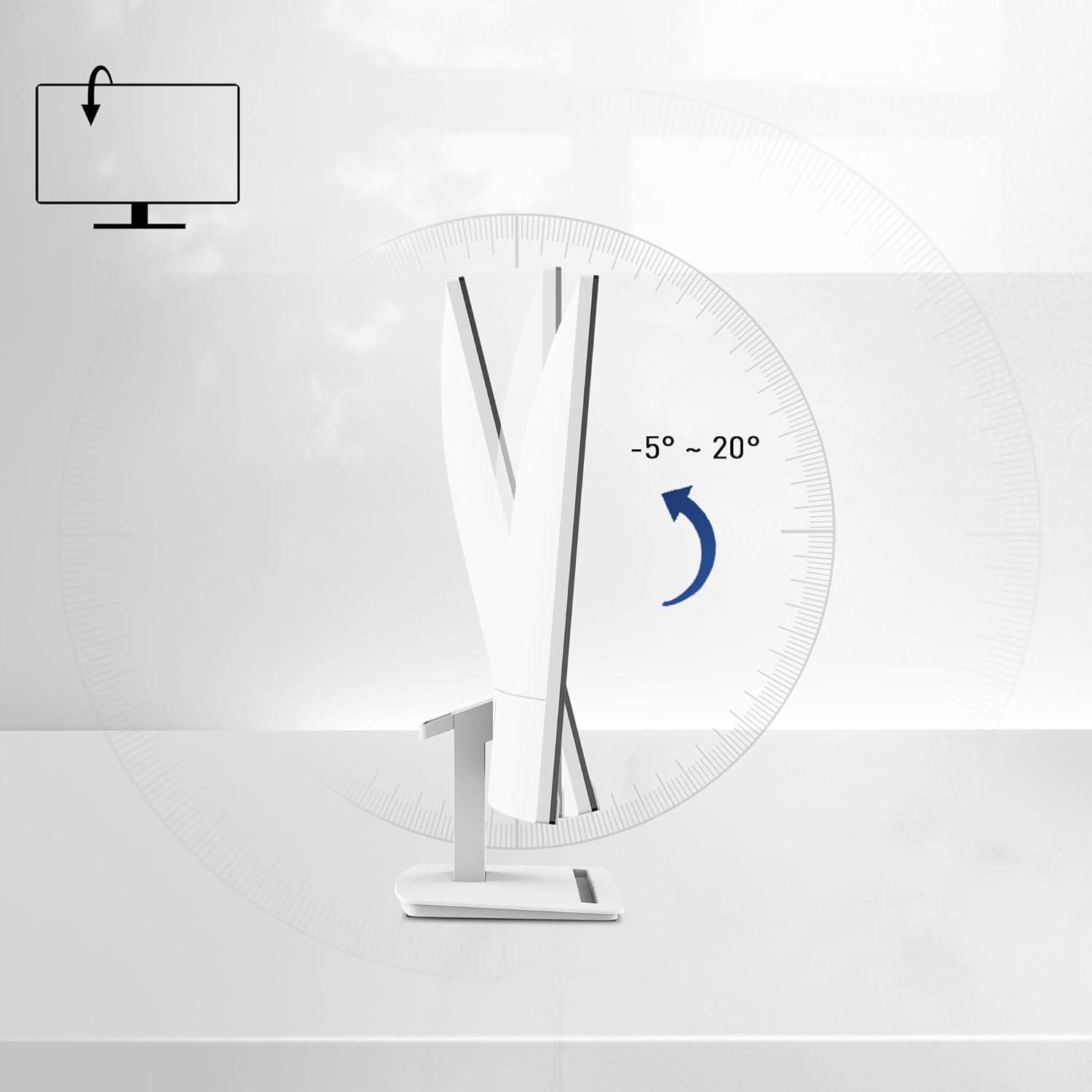 MSI Pro MP273AW, monitor de 27″, 1920 x 1080 (FHD), IPS, 100Hz, protección ocular certificada por TUV, 4ms, Displayport, HDMI, inclinación, blanco