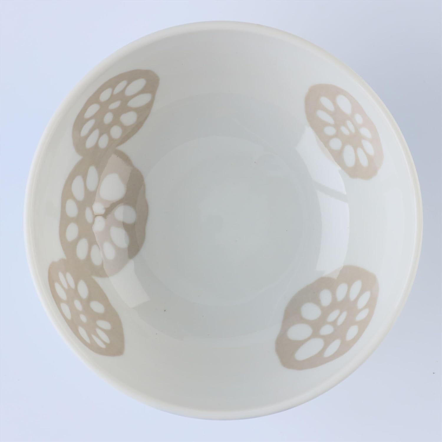 Mino Ware Renkon – Juego de 2 cuencos de arroz ligeros, cuencos para cereales, color azul, 9 onzas líquidas, 5 pulgadas