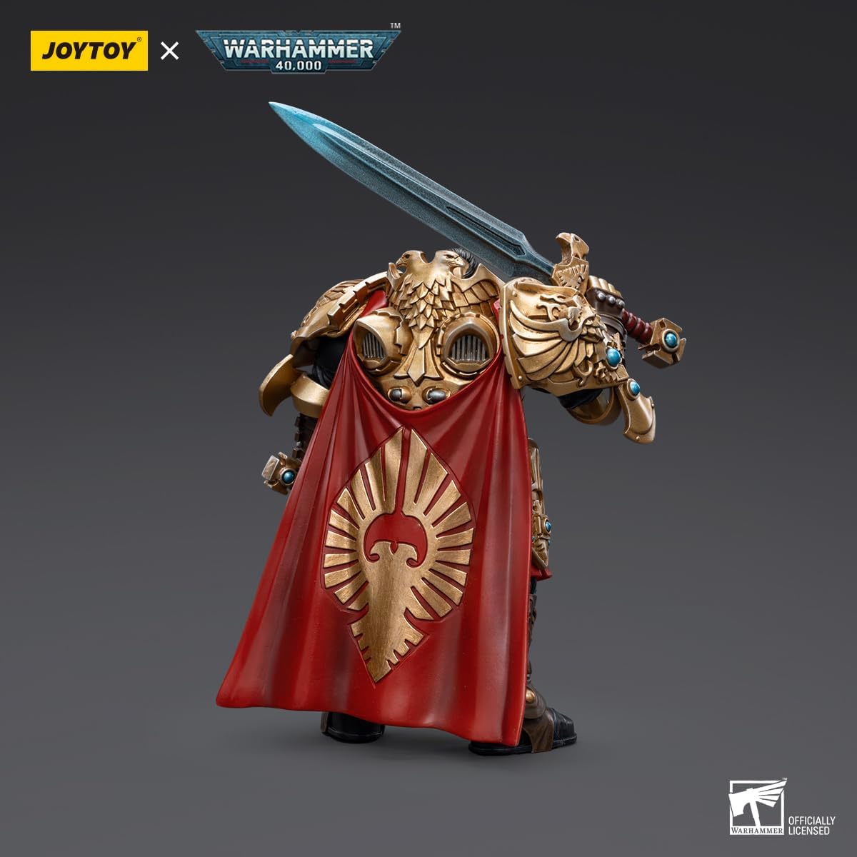 JOYTOY Warhammer 40k Adeptus Custodes Blade Champion Figura de acción coleccionable a escala 118