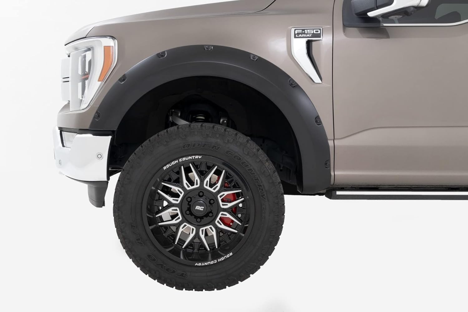 Rough Country Guardabarros tradicionales para Ford F-150 2021-2023 – F-F20911A