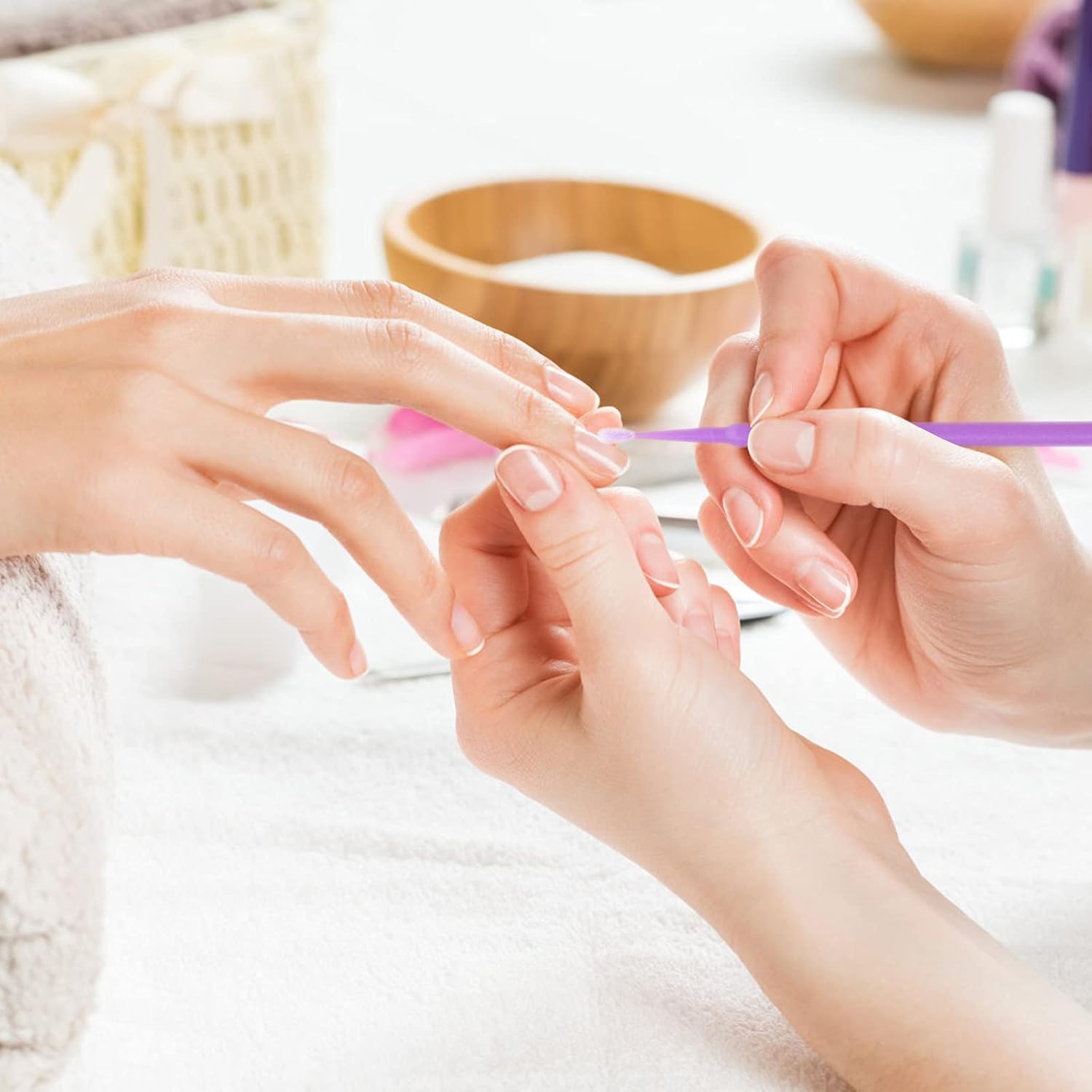 1000 microaplicadores desechables para extensiones de pestañas, aplicadores dentales, aplicadores de micro hisopos, aplicadores de micro pestañas,