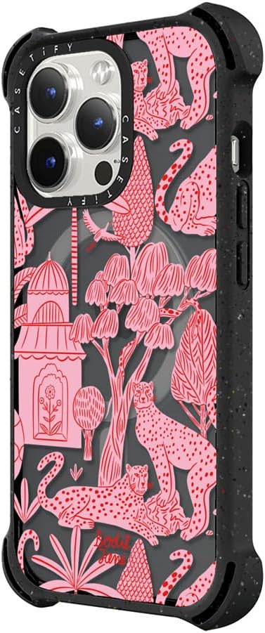 CASETiFY Funda Bounce para iPhone 15 Pro 6 veces probada contra caídas de grado militar, protección contra caídas de 21.3 pies, compatible con