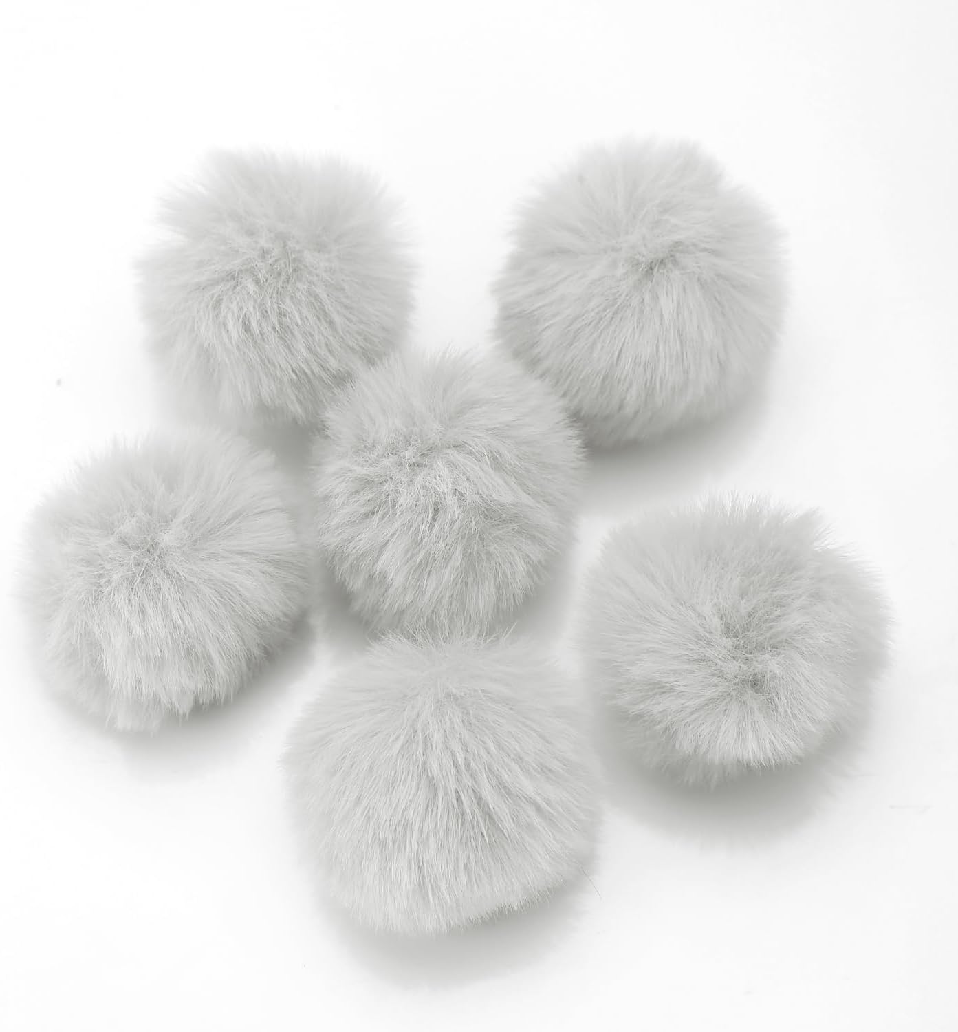 MIUPOO Bolas de pompones para manualidades, accesorio de disfraz de pompones, bolas de pompones para artes y decoración de manualidades creativas,