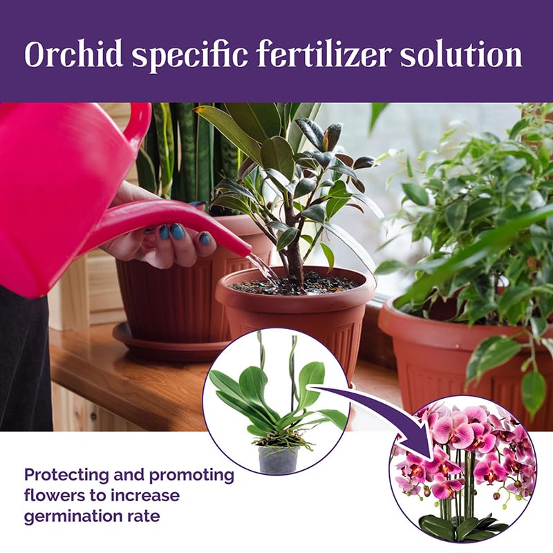 Fertilizante especial para orquídeas de 1.7 fl oz, planta líquida de enraizamiento, agente de enraizamiento rápido, fertilizante orgánico para