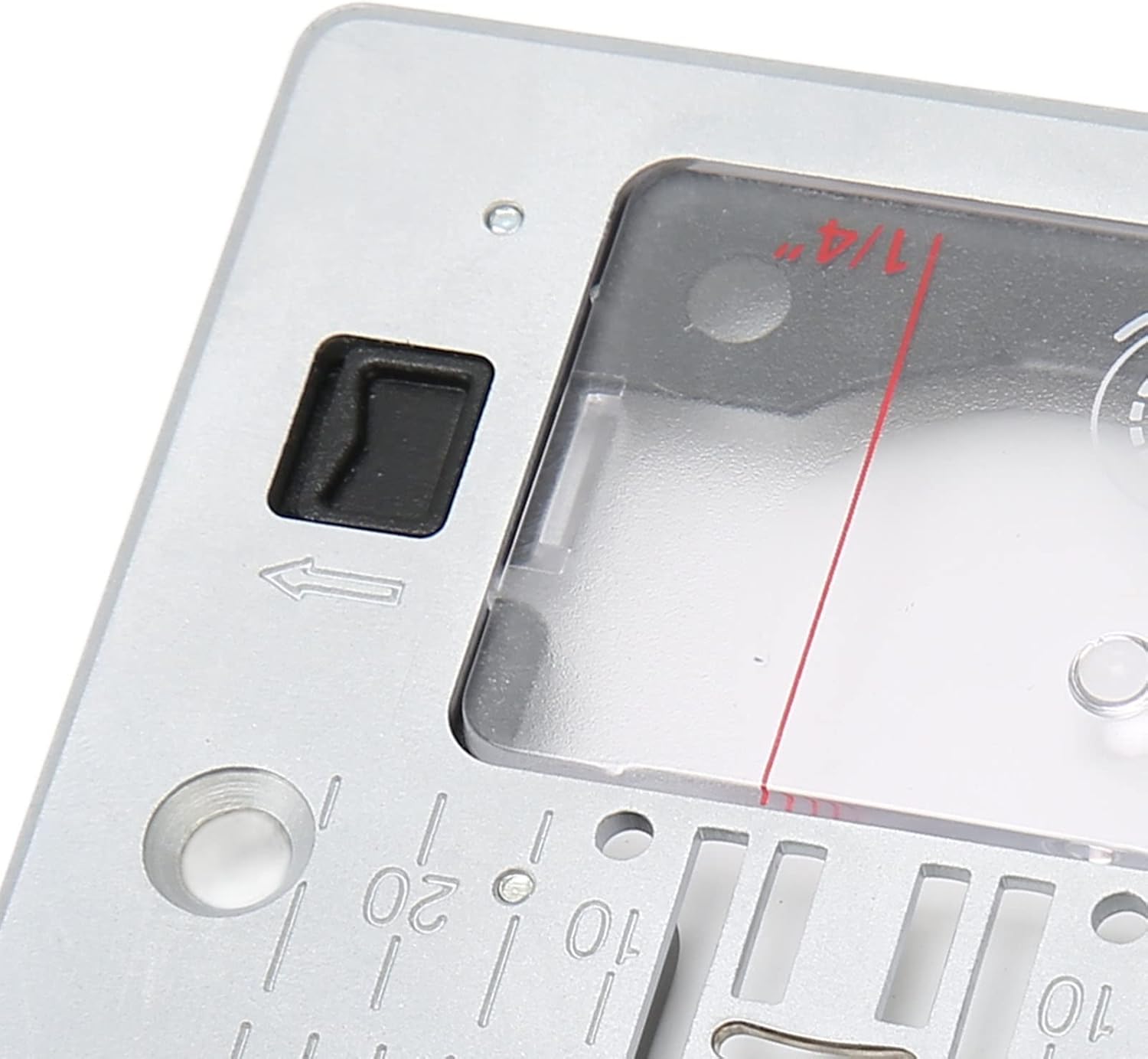 Placa de aguja de coser con placa de cubierta de plástico 416472401 para 3321 44S 4411 Heavy Duty 4423 Heavy Duty 5523 5532 Heavy Duty