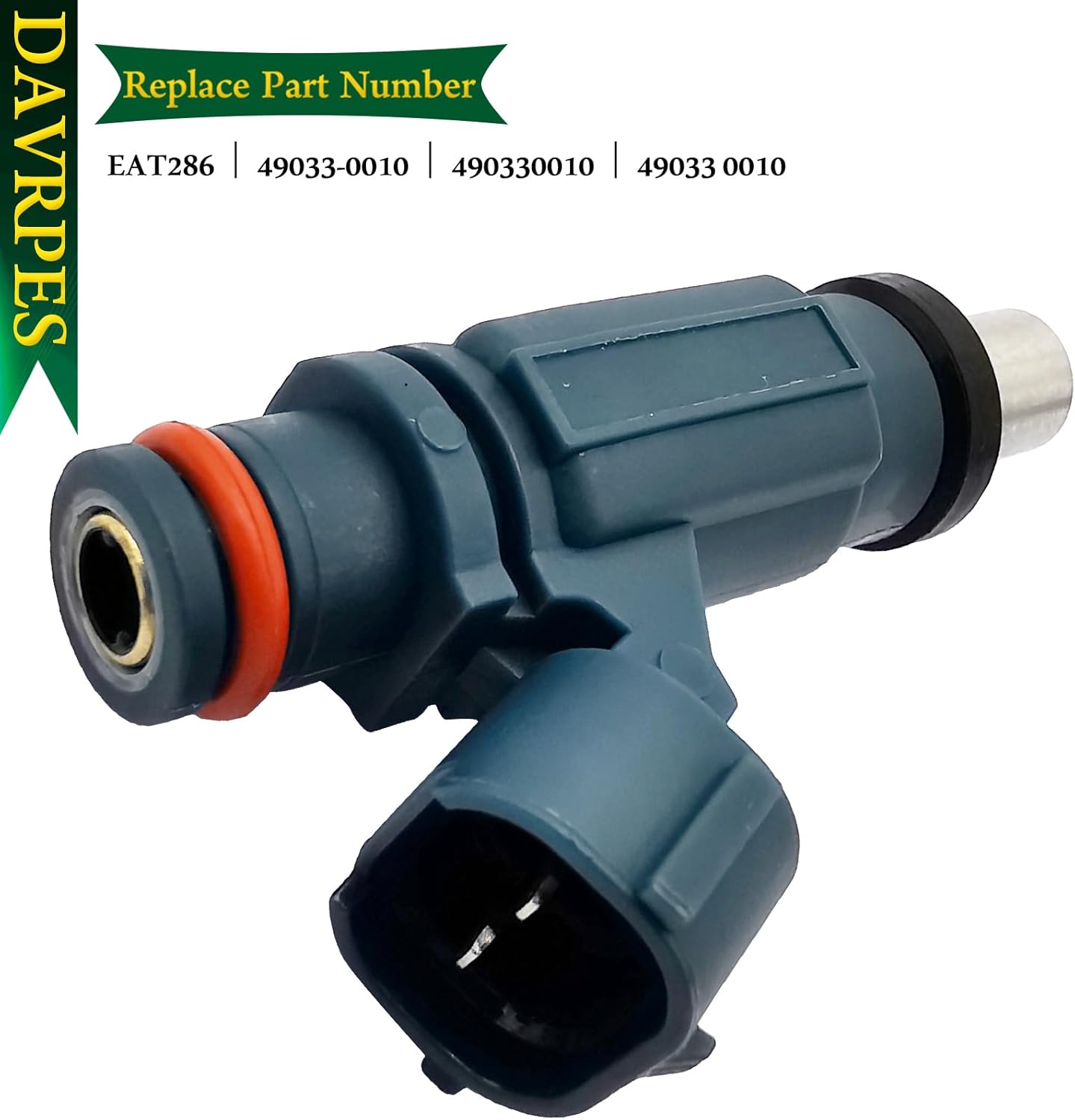 DAVRPES 4 inyectores de combustible EAT286 repuesto de boquilla de pulverización de combustible para Kawasaki Ninja ZX-14 ZX-10R 2006-2007 para