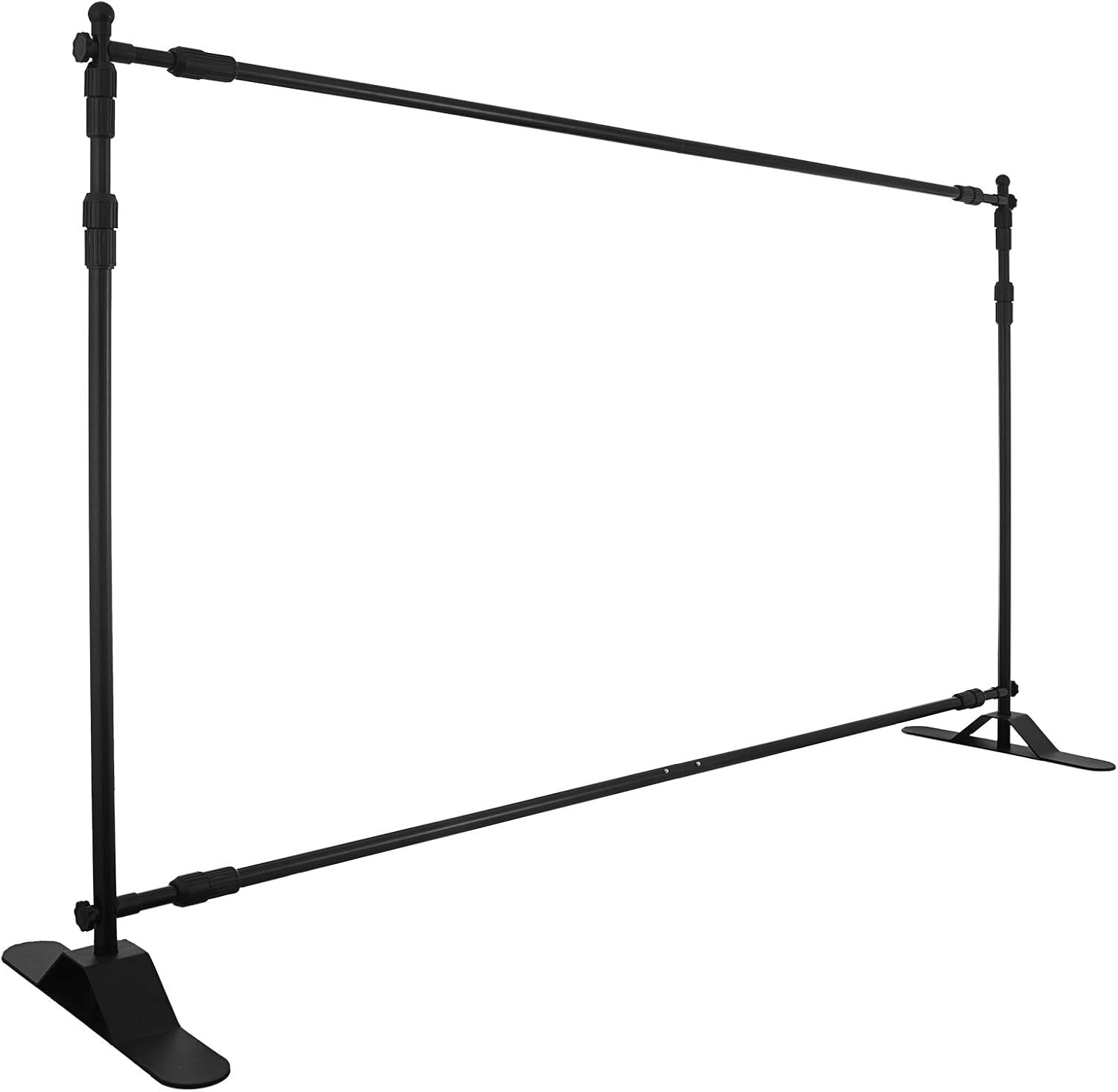 Soporte de pancarta de fondo ajustable de 10 x 8 pies para estudio de video fotográfico, soporte de exhibición de carteles con bolsa, telón de fondo