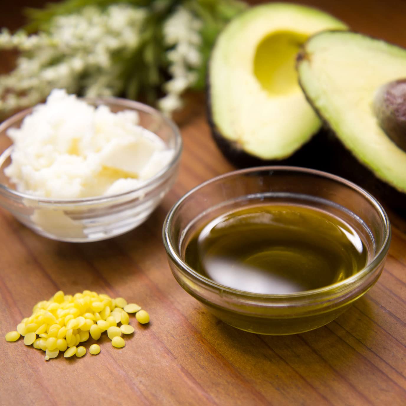 Tallow & Squalane – Bálsamo facial no comedogénico  Crema hidratante paleo y primaria  100% sebo alimentado con hierba, escualano y flores de