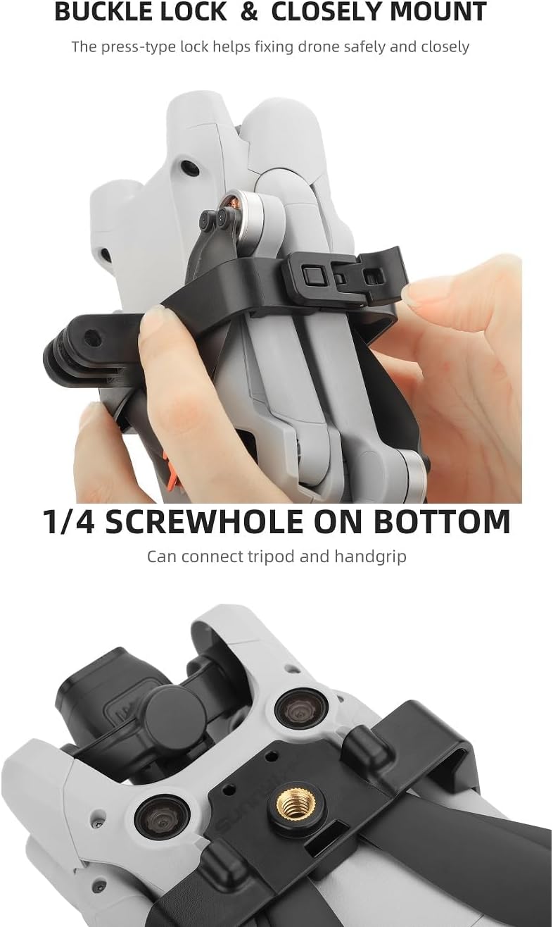 BTG Estabilizador de mano titular de mano para DJI Mini 3 Pro DJI RC Control remoto Accesorios de mano