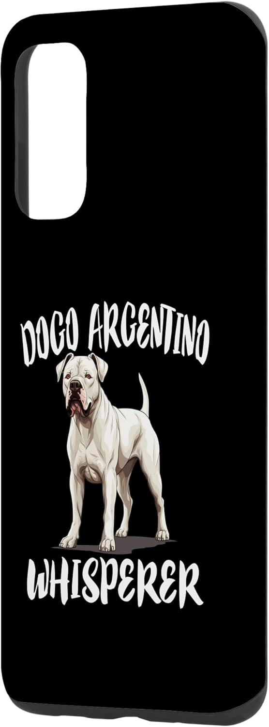 Galaxy S20 Dogo Argentino Whisperer Case