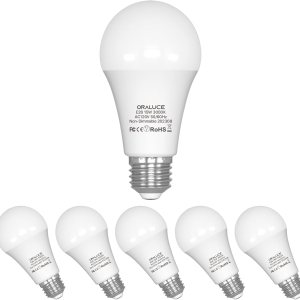 ORALUCE Bombillas LED de 100 vatios, equivalente a 120 vatios, 15 W, 1600 lúmenes, 3000 K, bombillas LED blancas suaves, base media E26, no ORALUCE Bombillas LED de 100 vatios, equivalente a 120 vatios, 15 W, 1600 lúmenes, 3000 K, bombillas LED blancas suaves, base media E26, no