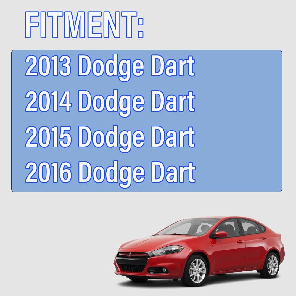Cámara de respaldo de visión trasera para Dodge Dart 2013-2016 reemplaza 56038990AA 56038990AB 56038990AC 1WY78GW7AA