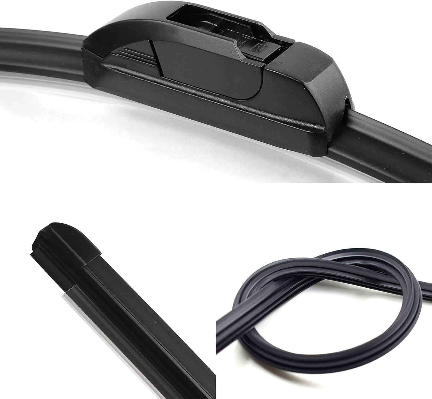 Escobillas del limpiaparabrisas de 26 pulgadas + 16 pulgadas para todas las estaciones, duradero, estable y silencioso, para Honda CRV 2012-2016,
