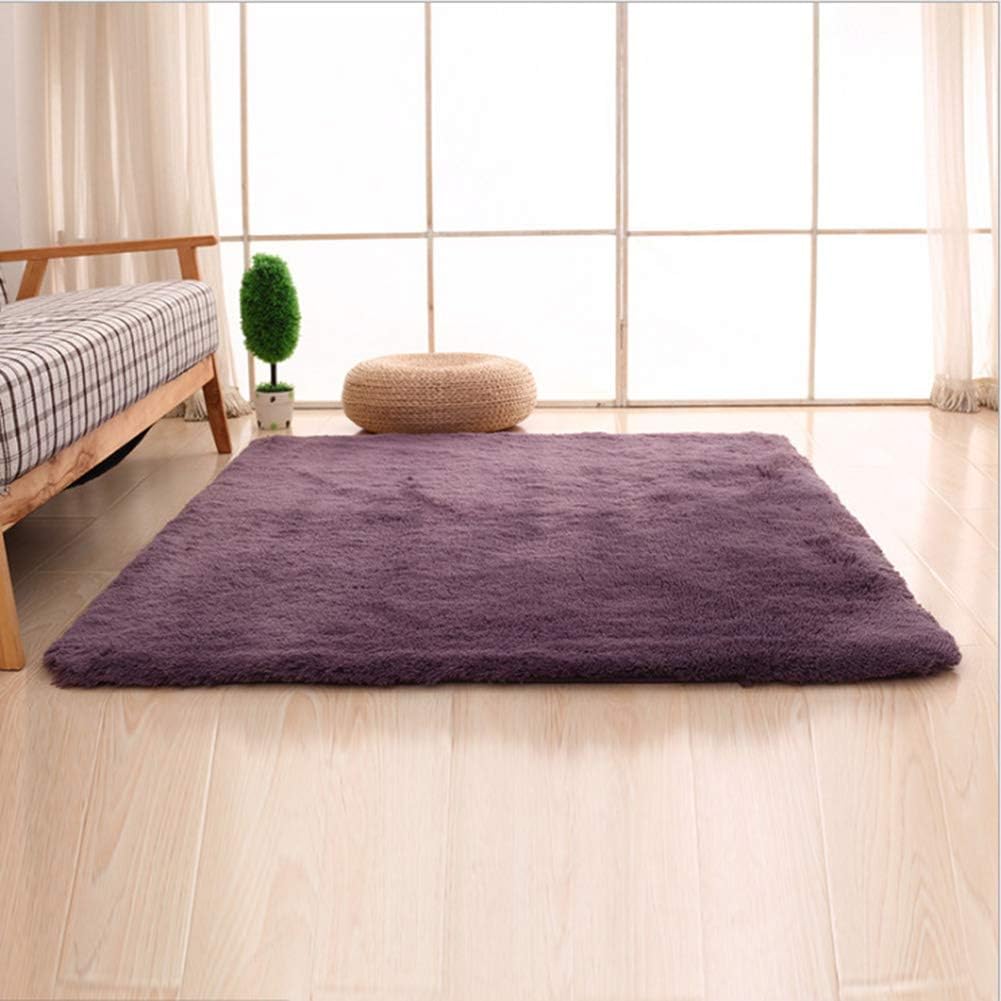 San Valentín antideslizante suave sala de estar dormitorio lanudo área alfombra alfombra alfombra decoración del hogar beige amarillo 19.7 * 31.5 in
