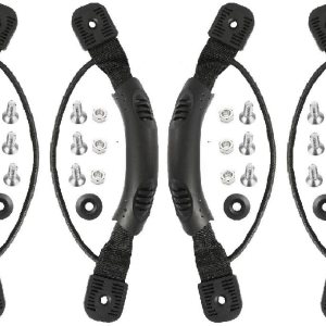 Anndason 4 manijas de transporte para kayak, canoa y barco, color negro Anndason 4 manijas de transporte para kayak, canoa y barco, color negro